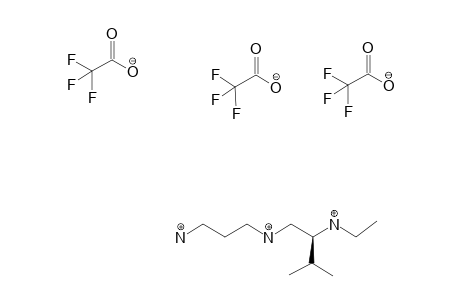 (4R)-ISOPROPYL-9-AMINO-3,6-DIAZANONANE-TRIS-(TRIFLUOROACETATIC-ACID)-SALT