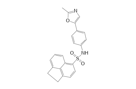 Acenaphthene-5-sulfonic acid, [4-(2-methyl-oxazol-5-yl)phenyl]amide