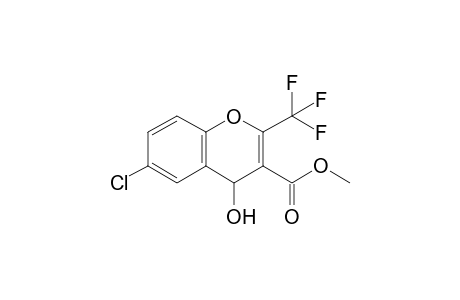Methyl 6-chloro-4-hydroxy-2-(trifluoromethyl)-4H-chromene-3-carboxylate