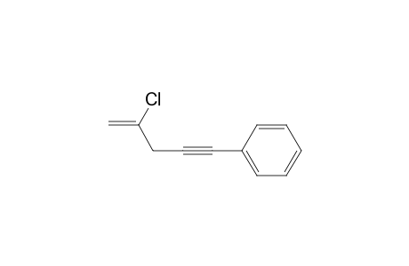 4-Chloranylpent-4-en-1-ynylbenzene