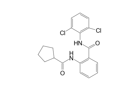 1-C-cyclopentane-2-N-(2,6-dichlorophenyl)benzene-1,2-diamido