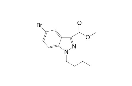 methyl 5-bromo-1-butyl-1H-indazole-3-carboxylate