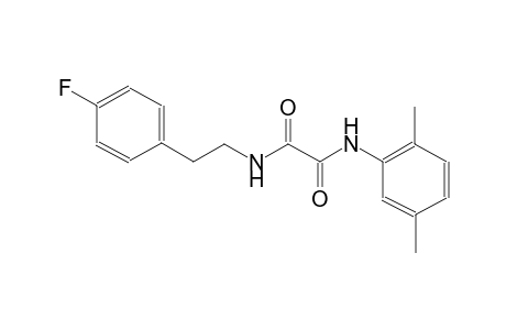 ethanediamide, N~1~-(2,5-dimethylphenyl)-N~2~-[2-(4-fluorophenyl)ethyl]-