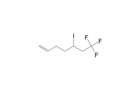 1-Heptene, 7,7,7-trifluoro-5-iodo-