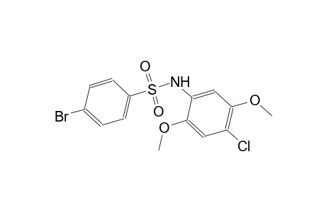 4-bromo-N-(4-chloro-2,5-dimethoxyphenyl)benzenesulfonamide