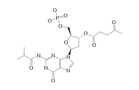 2-N-ISOBUTYRYL-3'-O-LEVULINYL-2'-DEOXYGUANOSINE-5'-PHOSPHATE