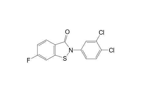 1,2-Benzisothiazol-3(2H)-one, 2-(3,4-dichlorophenyl)-6-fluoro-