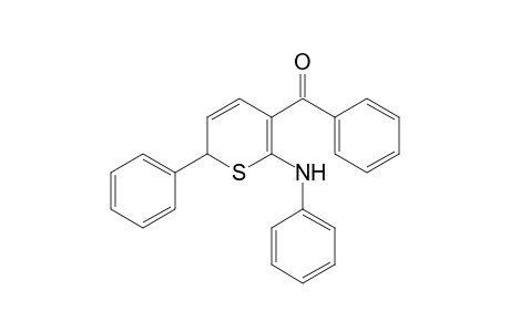 Phenyl(6-phenyl-2-phenylamino-6H-thiopyran-3-yl)methanone