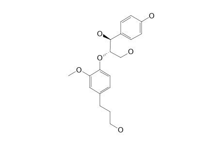 CHUSHIZISIN_C;THREO-1-(4-HYDROXYPHENYL)-2-[4-(3-HYDROXY-1-PROPYL)-2-METHOXYPHENOXY]-1,3-PROPANEDIOL