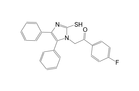 2-(4,5-diphenyl-2-sulfanyl-1H-imidazol-1-yl)-1-(4-fluorophenyl)ethanone