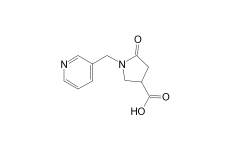 3-Pyrrolidinecarboxylic acid, 5-oxo-1-(3-pyridinylmethyl)-