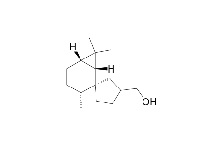 Spiro[bicyclo[4.1.0]heptane-2,1'-cyclopentane]-3'-methanol, 3,7,7-trimethyl-, [1R-[1.alpha.,2.beta.(R*),3.beta.,6.alpha.]]-