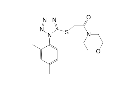 1-(2,4-dimethylphenyl)-1H-tetraazol-5-yl 2-(4-morpholinyl)-2-oxoethyl sulfide