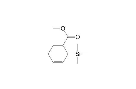 3-Cyclohexene-1-carboxylic acid, 2-(trimethylsilyl)-, methyl ester