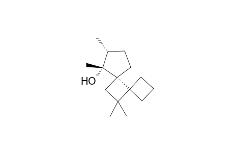 (5R*,6S*,7S*)-6,7,11,11-Tetramethyldispiro[3.0.4.2]undecan-6-ol