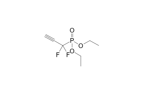 3-Diethoxyphosphoryl-3,3-bis(fluoranyl)prop-1-yne