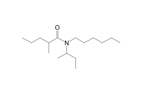 Valeramide, 2-methyl-N-(2-butyl)-N-hexyl-