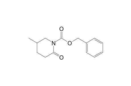 (phenylmethyl) 5-methyl-2-oxidanylidene-piperidine-1-carboxylate