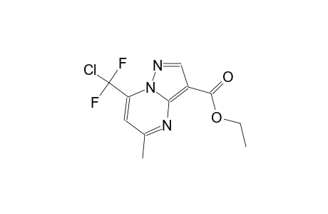 ethyl 7-[chloro(difluoro)methyl]-5-methylpyrazolo[1,5-a]pyrimidine-3-carboxylate