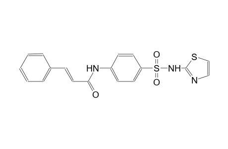 2-propenamide, 3-phenyl-N-[4-[(2-thiazolylamino)sulfonyl]phenyl]-, (2E)-