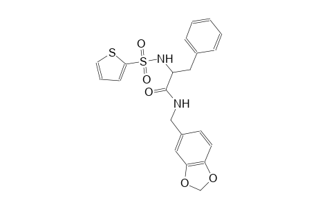 benzenepropanamide, N-(1,3-benzodioxol-5-ylmethyl)-alpha-[(2-thienylsulfonyl)amino]-
