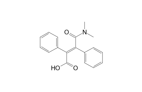 Benzeneacetic acid, .alpha.-[2-(dimethylamino)-2-oxo-1-phenylethylidene]-, (E)-