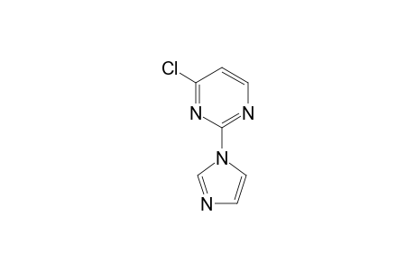 Pyrimidine, 4-chloro-2-(1H-imidazol-1-yl)-