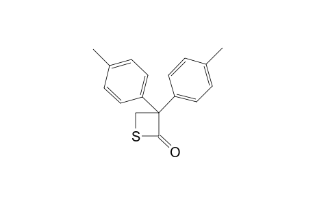 3,3-Bis(4-methylphenyl)-2-thietanone
