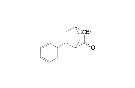 (1RS,4RS,5SR,7RS)-7-Bromo-5-phenyl-2-oxabicyclo[2.2.2]octane-3-one