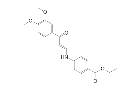 ethyl 4-{[(1E)-3-(3,4-dimethoxyphenyl)-3-oxo-1-propenyl]amino}benzoate
