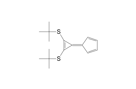 5-[2,3-bis(tert-butylsulfanyl)cycloprop-2-en-1-ylidene]cyclopenta-1,3-diene