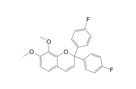 2,2-DI-(4-FLUOROPHENYL)-7,8-DIMETHOXY-2H-BENZOPYRAN