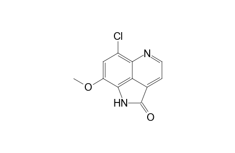 6-Chloro-1,2-dihydro-8-methoxy-2-oxopyrrolo[4,3,2-de]quinoline