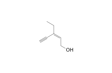 (Z)-3-Ethylpent-2-en-4-yn-1-ol