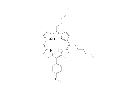 5,10-Dihexyl-15-(4-methoxyphenyl)porphyrin