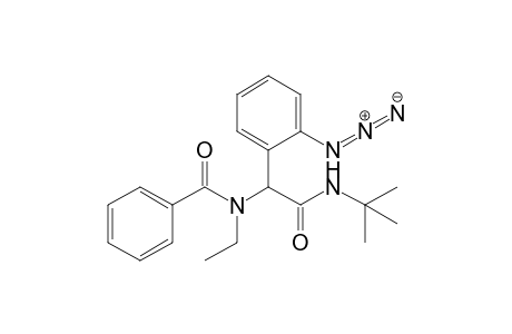 N-[(2-Azidophenyl)(tert-butylcarbamoyl)methyl]-N-ethylbenzamide