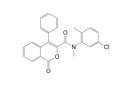1H-2-benzopyran-3-carboxamide, N-(5-chloro-2-methylphenyl)-N-methyl-1-oxo-4-phenyl-