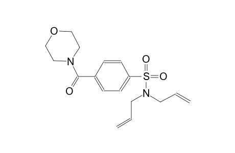 benzenesulfonamide, 4-(4-morpholinylcarbonyl)-N,N-di(2-propenyl)-