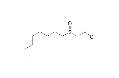 octane, 1-[(2-chloroethyl)sulfinyl]-