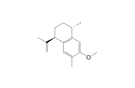 (1R,4S)-6-Methoxy-4,7-dimethyl-1-(prop-1-en-2-yl)-1,2,3,4-tetrahydronaphthalene