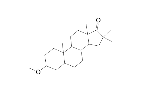 Androstan-17-one, 3-methoxy-16,16-dimethyl-, (3.alpha.,5.alpha.)-