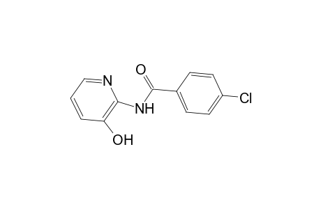 Benzamide, 4-chloro-N-(3-hydroxy-2-pyridyl)-
