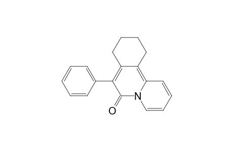 8,9,10,11-tetrahydro-7-phenyl-6H-cyclohexa[a]quinolizin-6-one