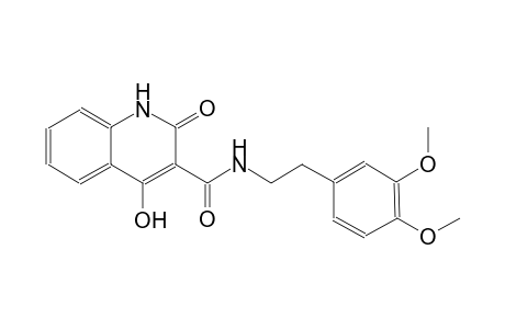 N-[2-(3,4-dimethoxyphenyl)ethyl]-4-hydroxy-2-oxo-1,2-dihydro-3-quinolinecarboxamide
