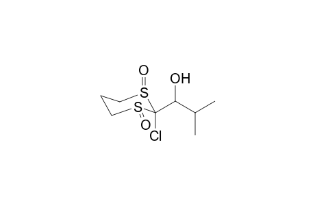 RS-[(1RS,3RS)-2-Chloro-1,3-dioxo-1.lamba.(4),3.lamba.(4)-1,3-dithian-2-yl](1-methylethyl)methanol