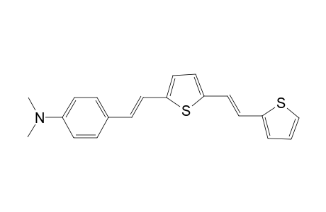 (E)-1-[2-(E)-4-N,N-Dimethylaminobenzylidenemethyl)-5-thienyl]-2-(2-thienyl)ethene