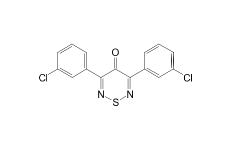 3,5-Di(3-chlorophenyl)-4H-1,2,6-thiadiazin-4-one