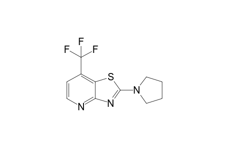 7-(trifluoromethyl)-2-(pyrrolidin-1-yl)thiazolo[4,5-b]pyridine