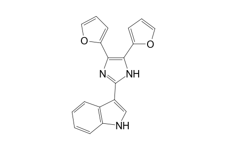 3-[4,5-Di(2-furyl)-1H-imidazol-2-yl]-1H-indole