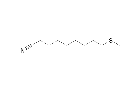 9-Methylthiononanenitrile